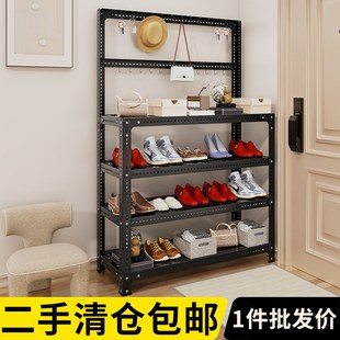 柜一体置物架 入户鞋 架子家用门口简易多层2025新款 爆款 出租房用鞋