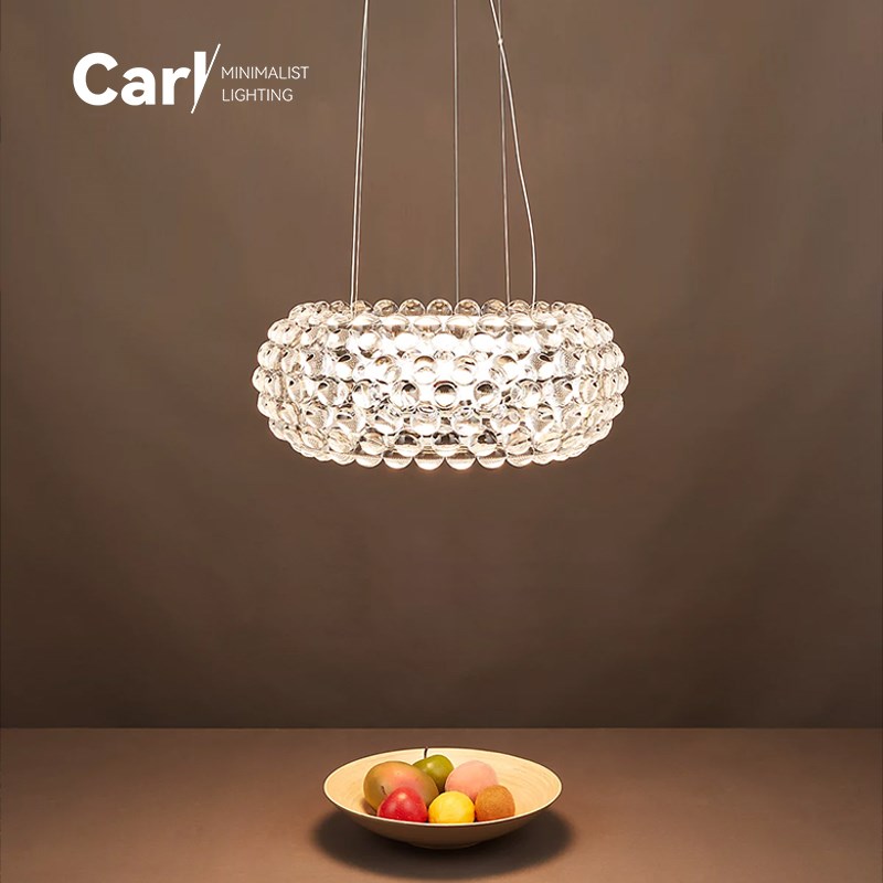 意大利Foscarini 极简餐厅珠子吊灯设计师创意客厅卧室氛围艺术灯