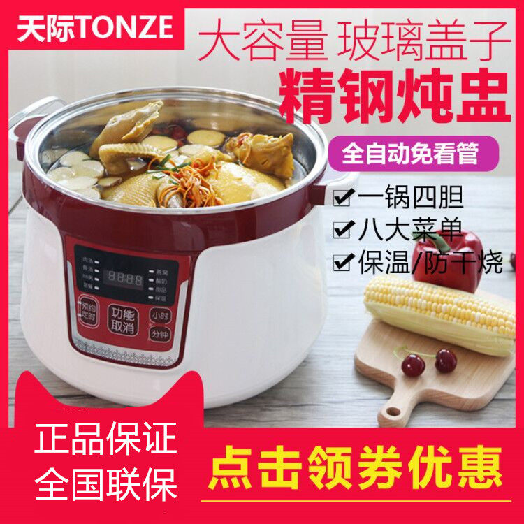 天际燕窝隔水炖盅炖汤锅电煮粥汤锅全自动
