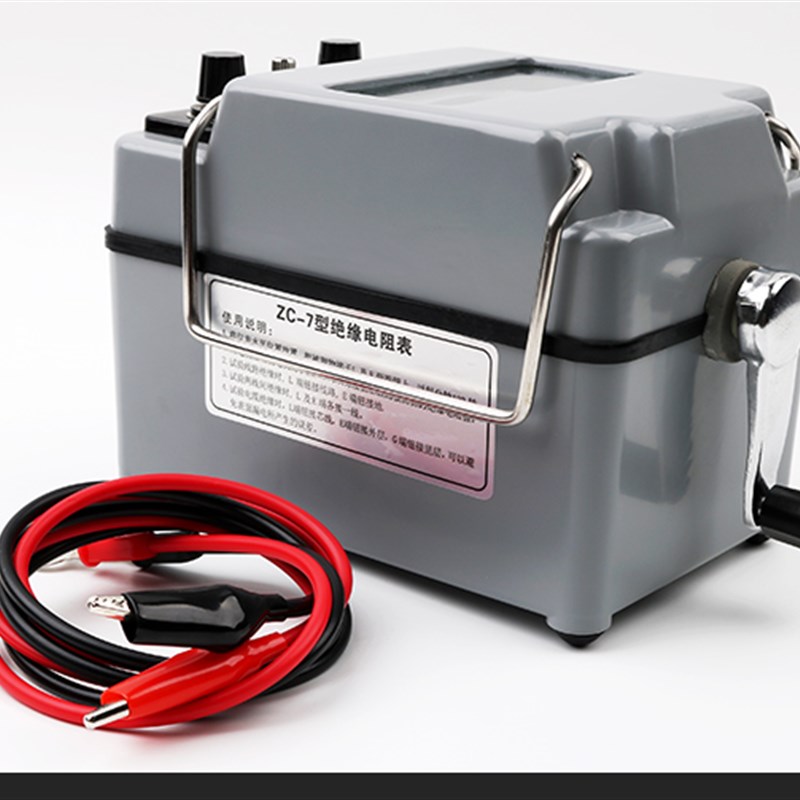 上海西利光ZC25-3/500/1000V指针绝缘电阻测试仪手摇2500V兆欧表