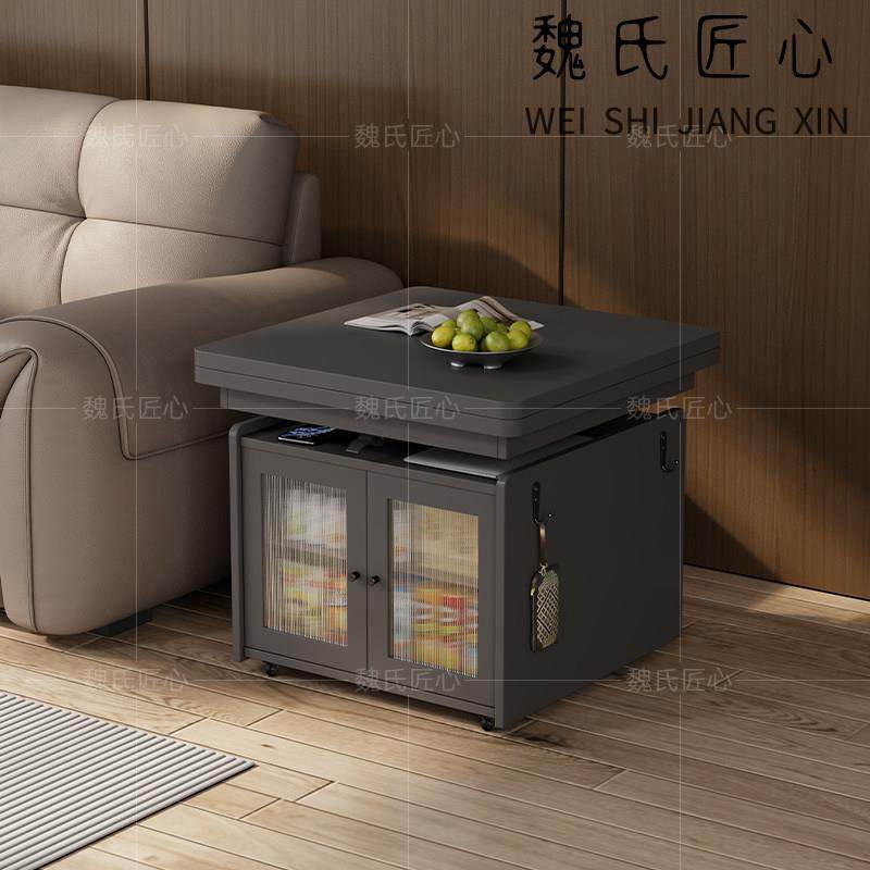 沙发边柜客厅移动茶几柜小户型可折叠网红爆款升降桌子家用边几柜,住宅家具,移动边几/推车,淘宝优惠券,粉丝福利购,淘宝优惠卷