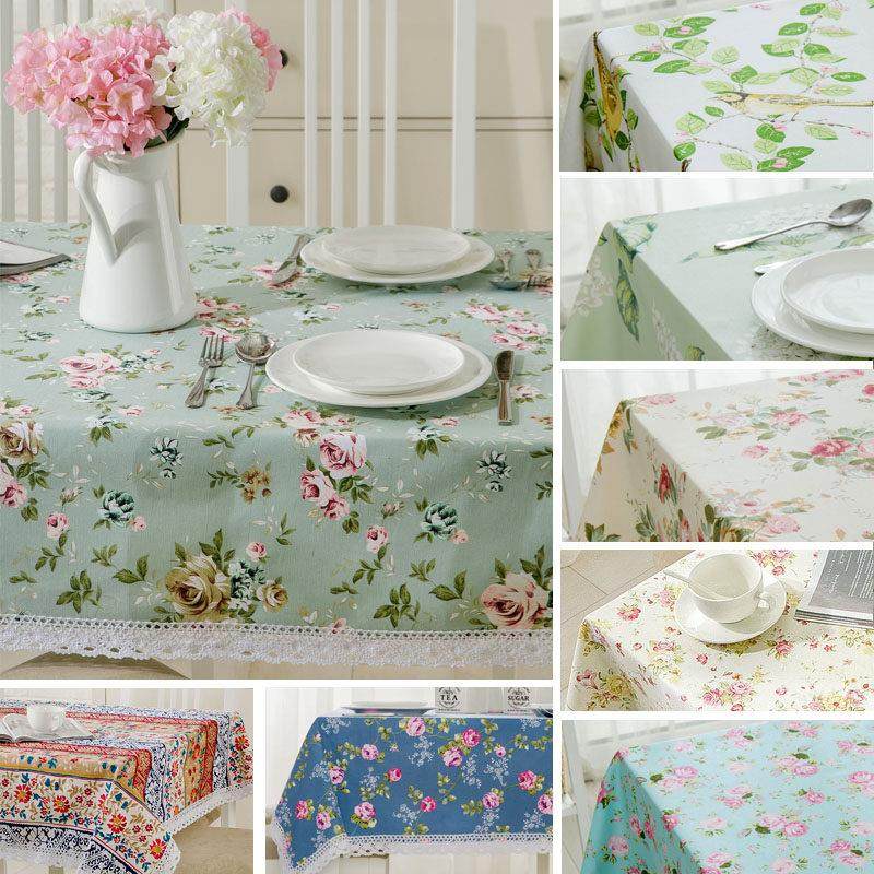 美式乡村北欧棉麻小清新欧式田园碎花长方形餐桌布布艺圆茶几定制,居家布艺,桌布,淘宝优惠券,粉丝福利购,淘宝优惠卷