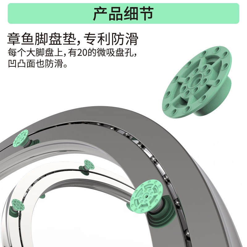 餐桌转盘底座轴承大理石实木玻璃圆形桌不锈钢铝合金旋转家用轨道