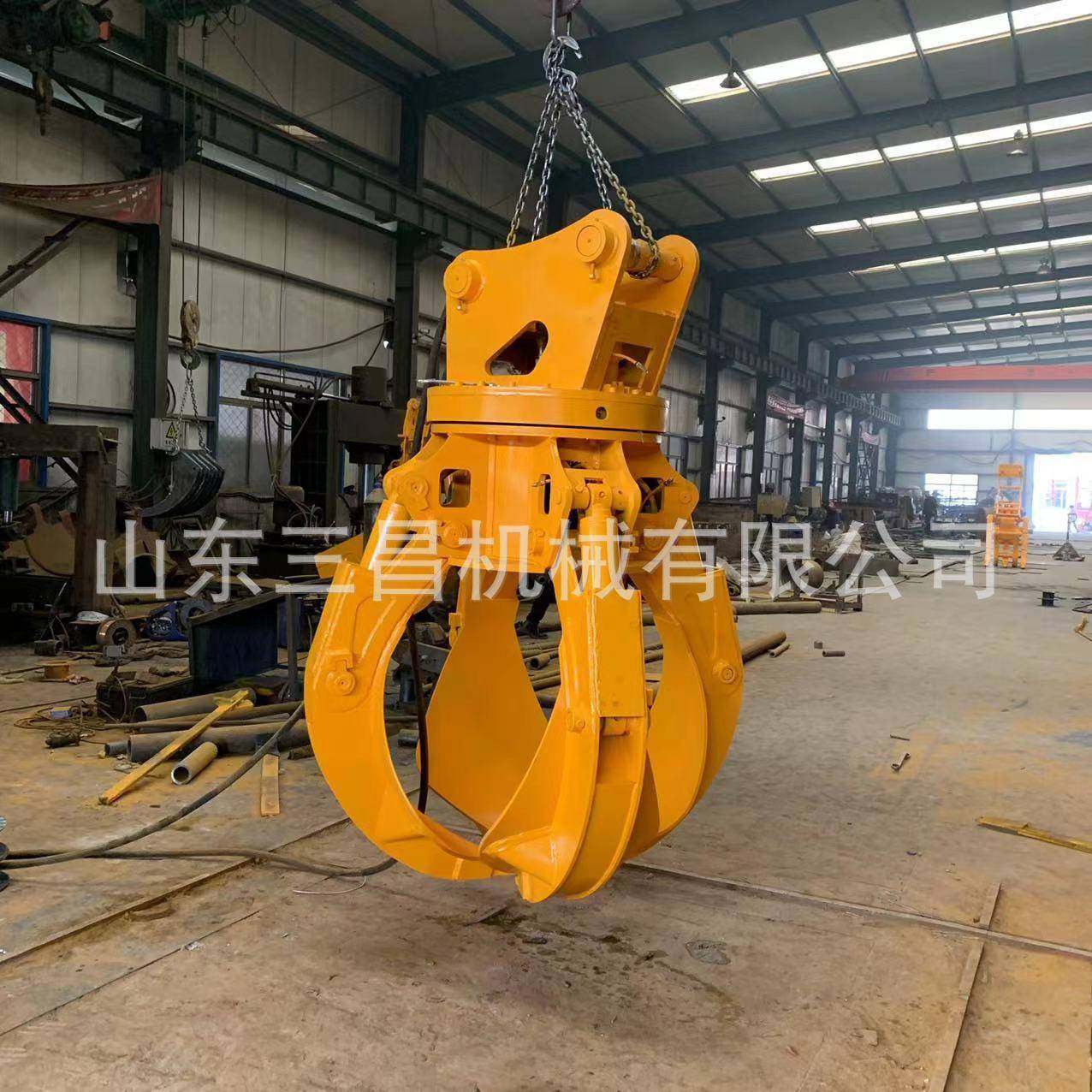 挖掘机液压旋转机械抓钢器源头厂家供应各类挖机行车属具莲花抓,五金/工具,其他机械五金,淘宝优惠券,粉丝福利购,淘宝优惠卷