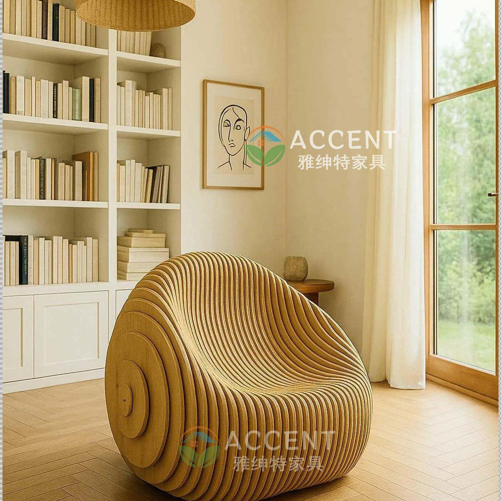 北欧风格实木休闲椅现代简约单人沙发椅酒店样板间家具座椅,商业/办公家具,休闲椅系列,淘宝优惠券,粉丝福利购,淘宝优惠卷