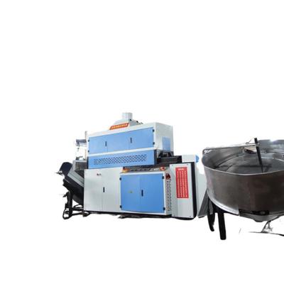 筒管自动烫丝机全自动筒管尾丝烫割机圆织机尾丝割丝机