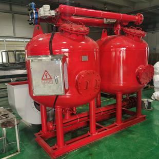 多罐式浅层砂过滤器地表水江水湖水过滤器石英砂无烟煤猛砂过滤器