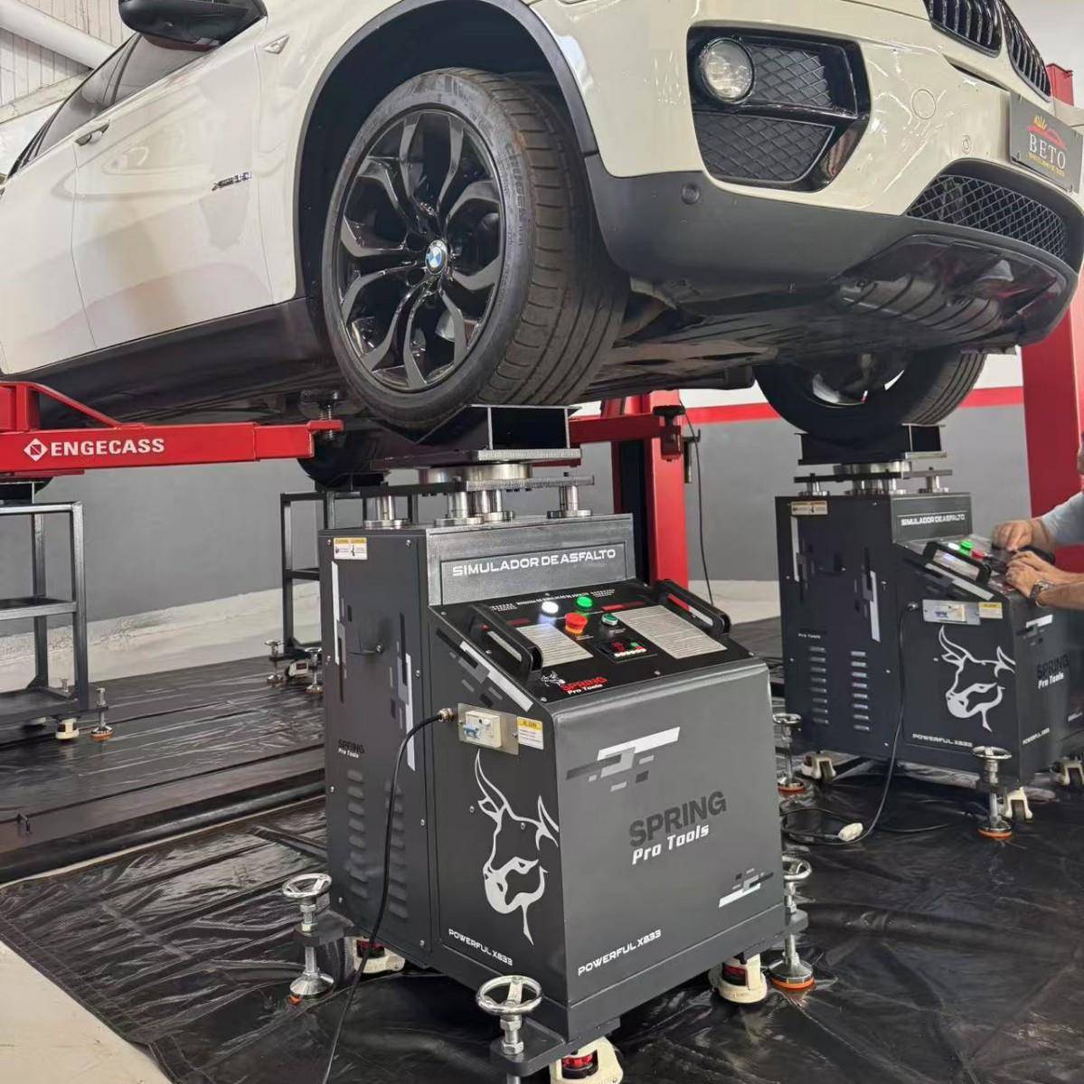 跨境电商汽车通用底盘异响检测仪道路模拟机摇摇机