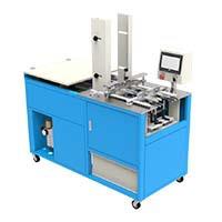 厂家直销印达自动化EVA/PE人字拖拖鞋凉鞋钻孔穿带一体机