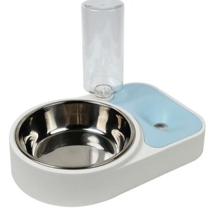 狗碗猫碗双z碗自动续水碗喝水猫食盆狗盆防打 不湿嘴两用d宠物碗
