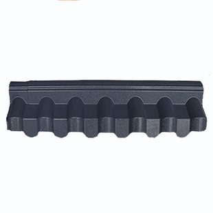 合成树脂瓦围墙瓦片一体别墅建筑马头墙仿古塑料墙头压顶瓦