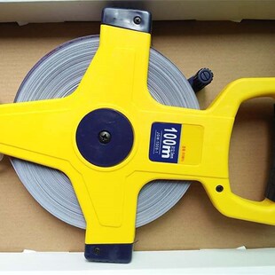 钢卷尺米米米手摇尺测量尺子耐磨盒尺拉尺收方尺皮尺