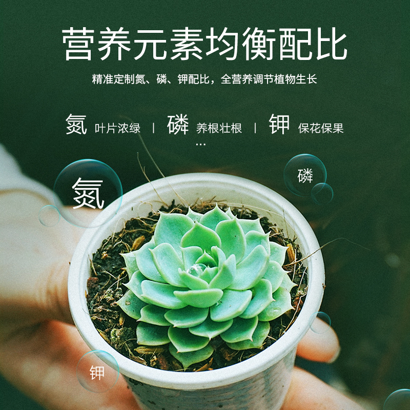 复合肥花肥料家用通用型专用植物盆栽养花卉绿植多肉种蔬菜氮磷钾