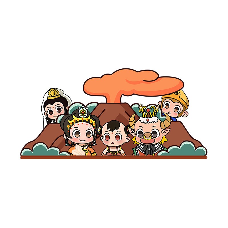 西游记主题儿童房装饰画女孩房床头画房间卡通挂画壁灯画卧室新款图片