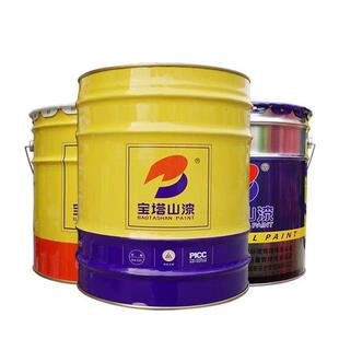 宝塔山油漆醇酸调合漆磁漆钢构工业漆酚醛防锈漆银粉漆钢管漆
