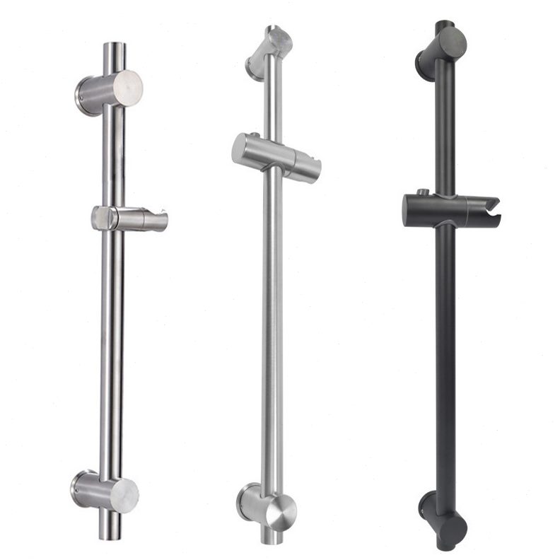 不锈钢升降杆免打孔花洒支架套装浴室淋雨配件固定神器淋浴花洒