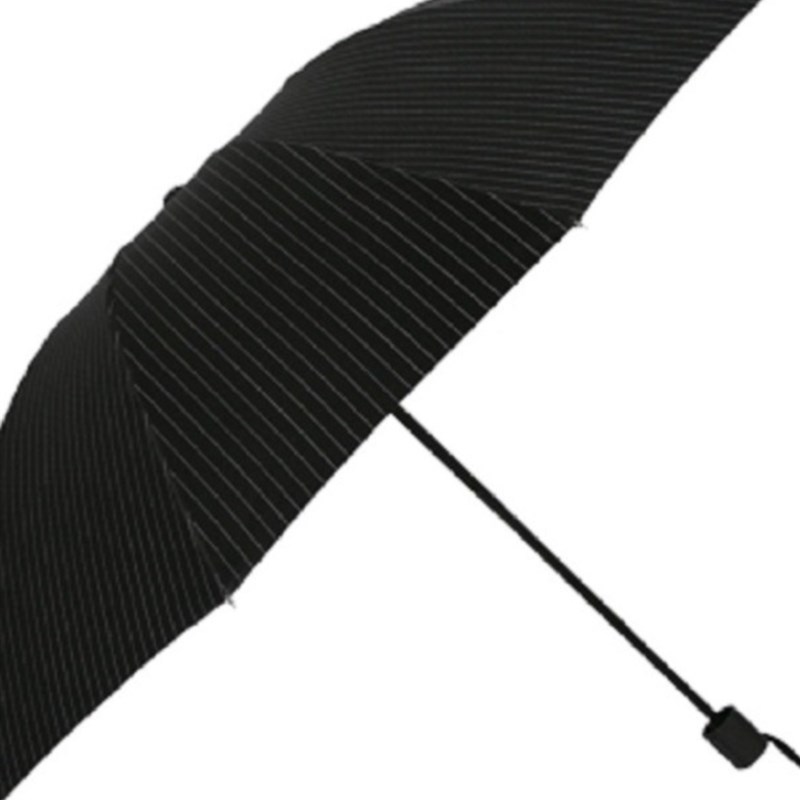 时尚商务条纹人大号雨伞男女加固抗风加大码覆古结实手动折叠伞