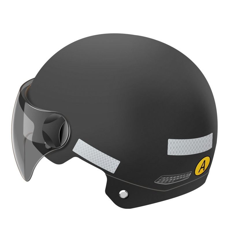 新国标3C认证电动车头盔电瓶摩托车安全帽夏季半盔四季通用四季款