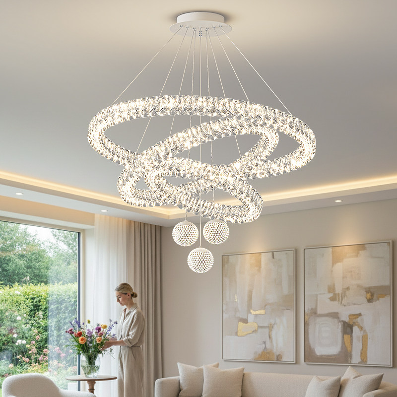 2026新款客厅吊灯轻奢高级感意式极简大厅主灯全屋组合套餐灯具,家装灯饰光源,客厅吊灯,淘宝优惠券,粉丝福利购,淘宝优惠卷