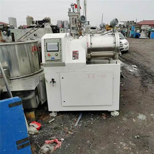 购销二手200L纳米砂磨机涂料油漆油墨密闭卧式砂磨机