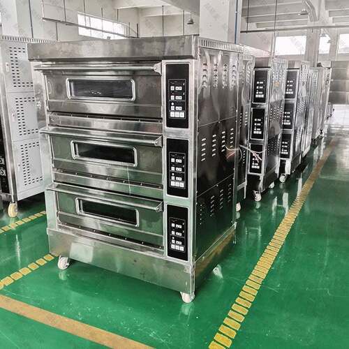 3Deck燃气烤箱商用面包烘焙炉gasoven大型商用双层三层四层烤箱