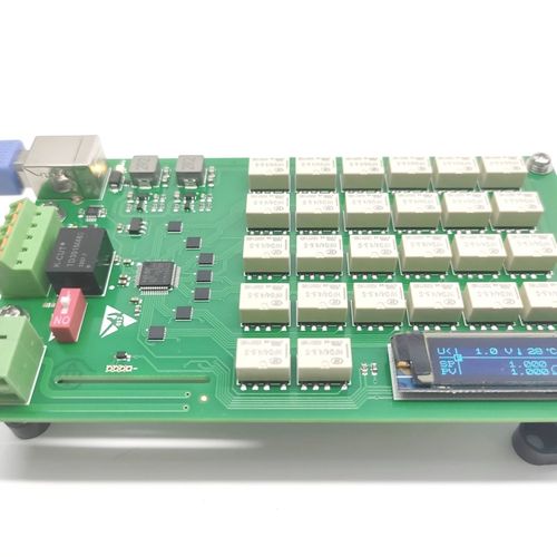 [程控电阻板] M .%精度 超经济型程控电阻模块