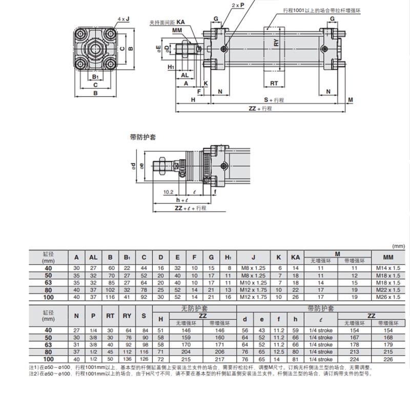 韩国意新泰克ITC气缸IM B- 0   5  55 0 75 100