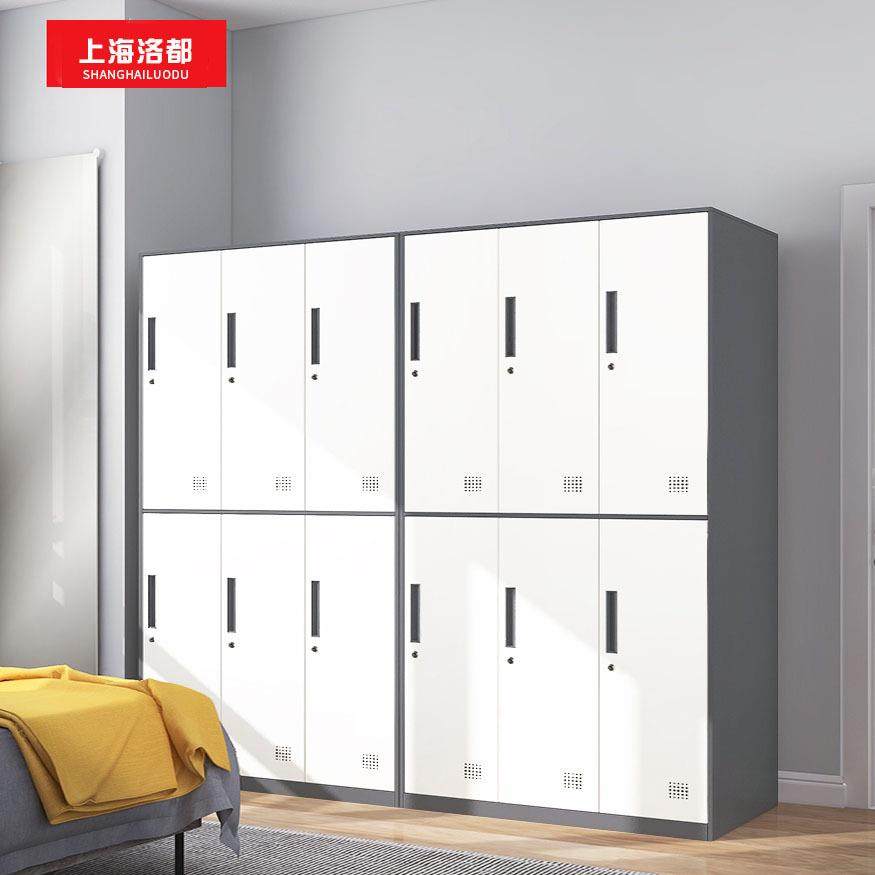 套色更衣柜员工柜健身房浴室换衣柜宿舍衣物储物柜带锁铁皮柜,商业/办公家具,办公储物柜,淘宝优惠券,粉丝福利购,淘宝优惠卷