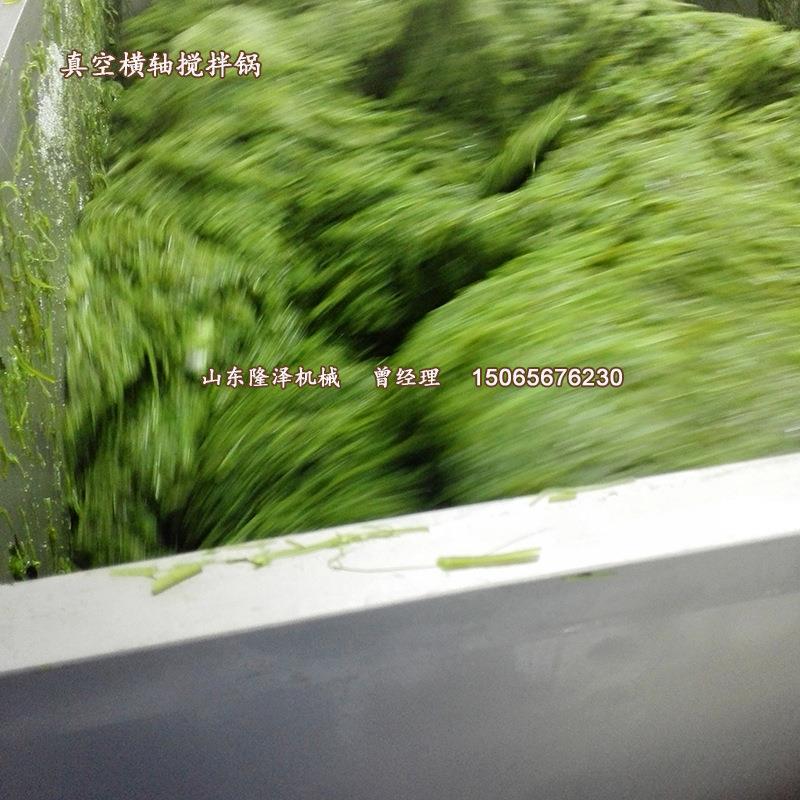 豆沙横轴搅拌机真空熬果酱的机器设备真空浓缩锅