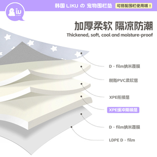 宠物地垫狗垫g子防撕咬耐磨防水防尿防滑猫狗笼窝围栏脚垫板地毯