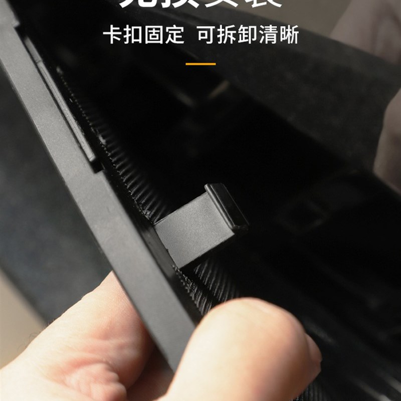 适用极氪X防虫网汽车水箱中网进气口J保护罩改装配件汽车用品