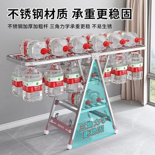 不锈钢晾b衣架落地折叠卧室内阳台凉衣架家用婴儿晾衣架晒被子神