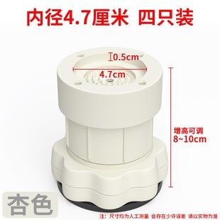 桌脚垫高床脚增高神器家具t防滑静音沙发茶几桌T角床腿方形耐宁岑
