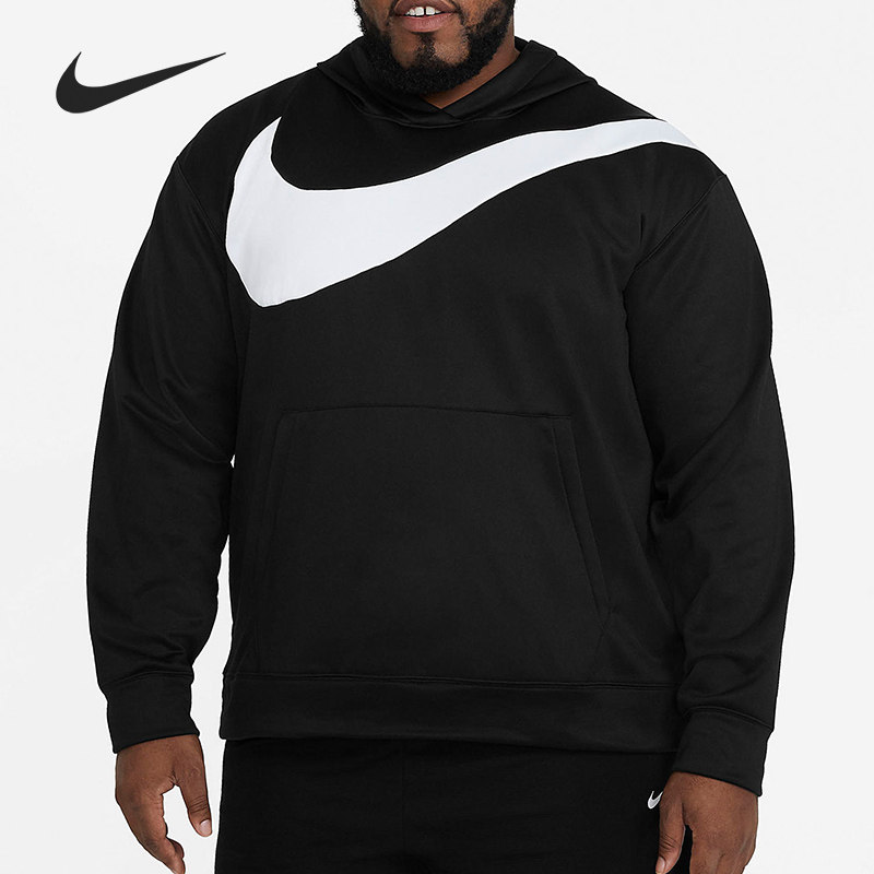 Nike/耐克官方正品男子大勾加绒连帽休闲运动卫衣套头衫 CU6240