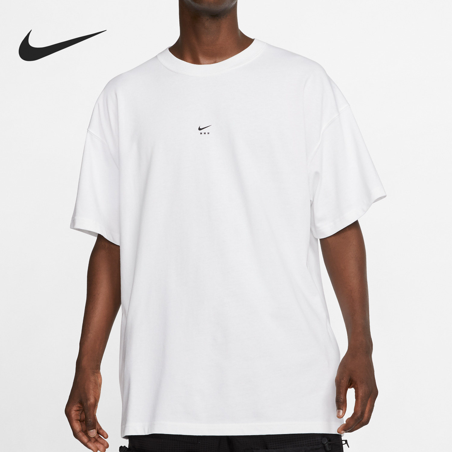 Nike/耐克官方正品夏季男子百搭宽松休闲运动短袖T恤CK0717-100