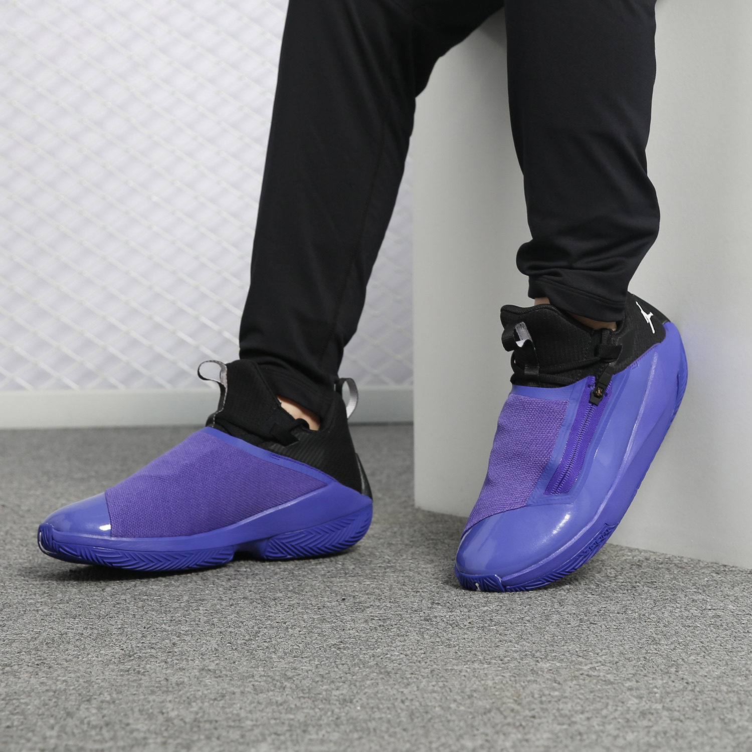 Nike/耐克正品AJ 男子迷彩涂鸦运动气垫缓震威少耐磨篮球鞋AQ0394