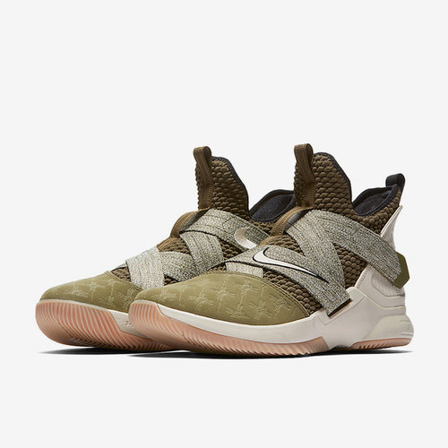 Nike/耐克官方正品男士圆头系带防滑中帮实战篮球鞋AO2609-300