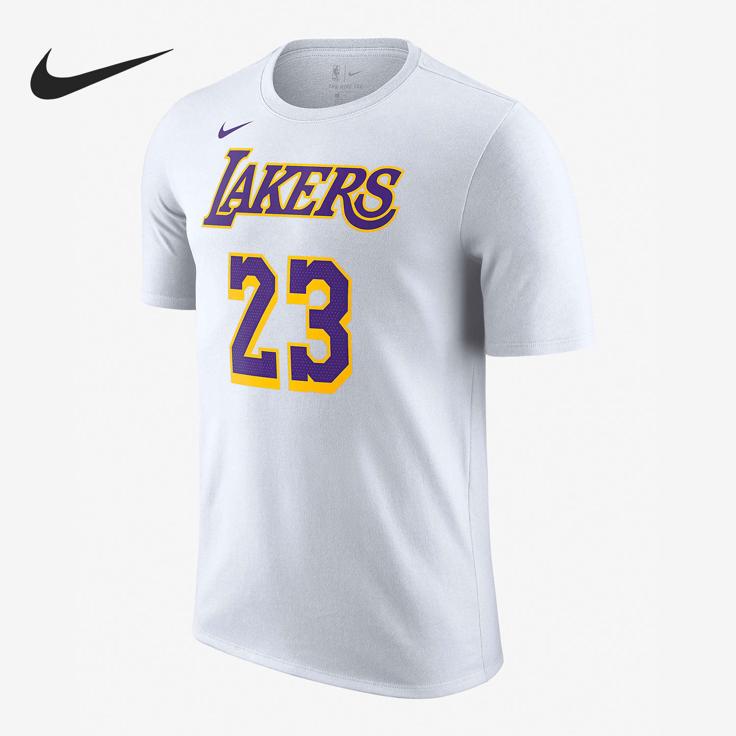 Nike/耐克正品春季新款詹姆斯23篮球运动服半袖T恤 CV8529-100