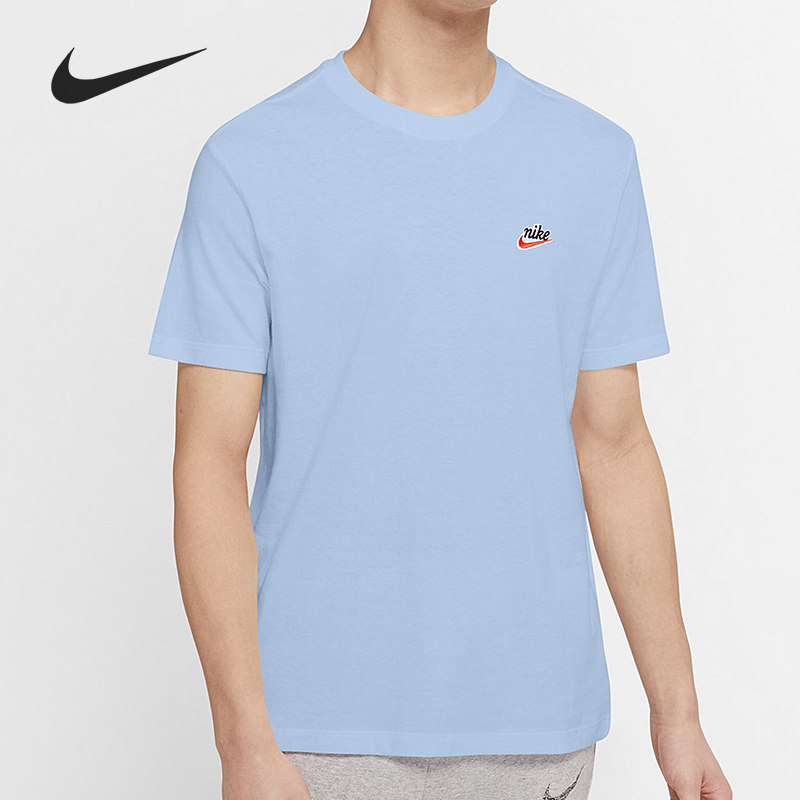 Nike/耐克官方正品休闲男子时尚潮流运动圆领短袖T恤 CK2384-407