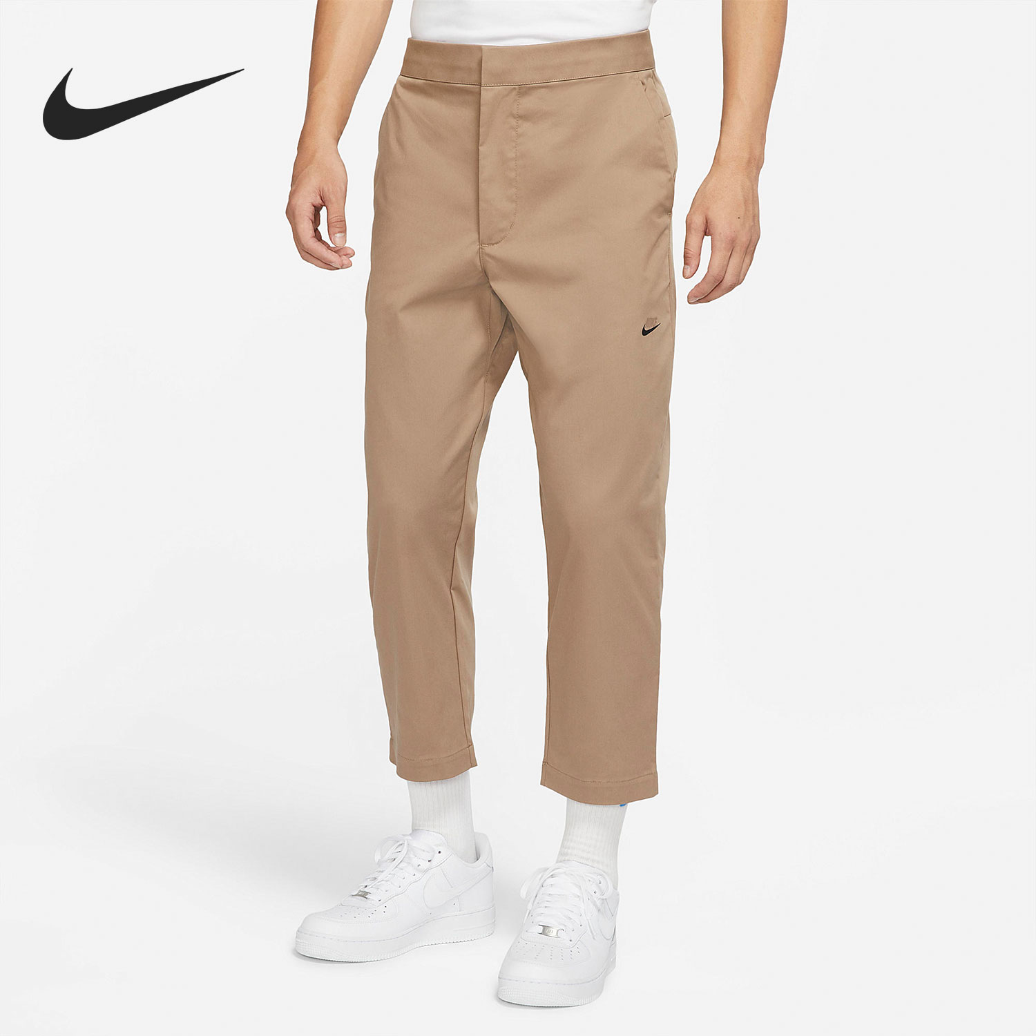 Nike/耐克官方正品男子舒适透气梭织运动休闲七分裤 DD7033-208 - 实物图