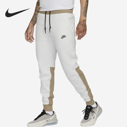 Nike/耐克官方正品Tech Fleece男士针织拼接运动长裤FB8002-121