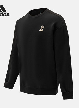 Adidas/阿迪达斯官方正品新款男士时尚卡通印花休闲卫衣JZ5068