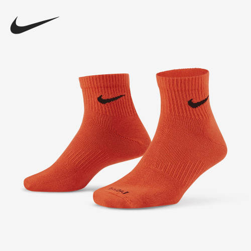 nike/耐克正品2021三双装运动袜