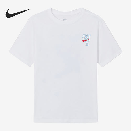 Nike/耐克官方正品JUST DO IT.高考满分夏季男子短袖DX0322-100