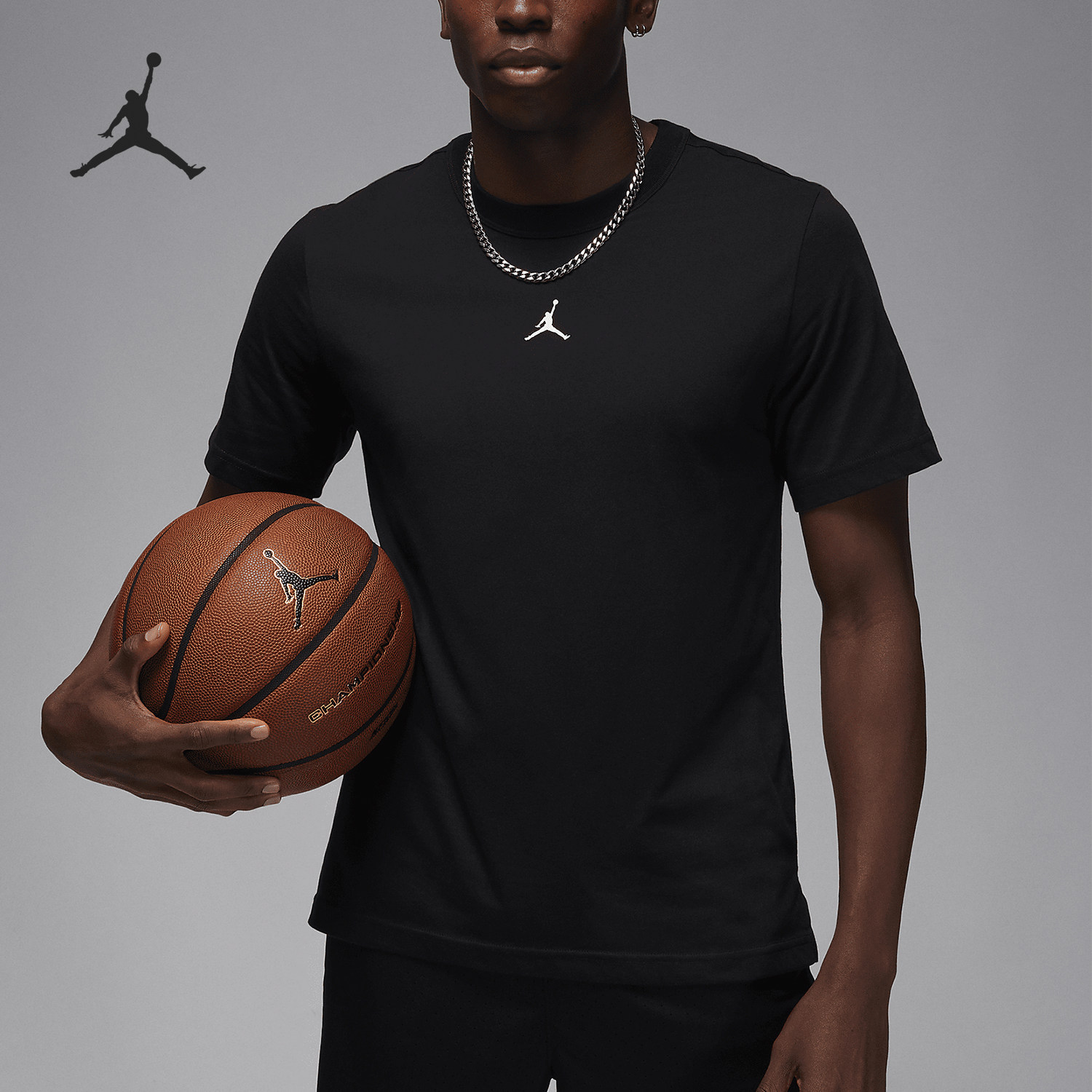 Nike/耐克官方正品Jordan Dri-FIT Sport 男士运动短袖FN5830-010 - 实物图