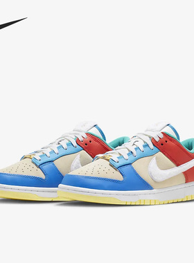Nike/耐克官方正品Dunk Low情侣款耐磨低帮休闲板鞋FD4203-111