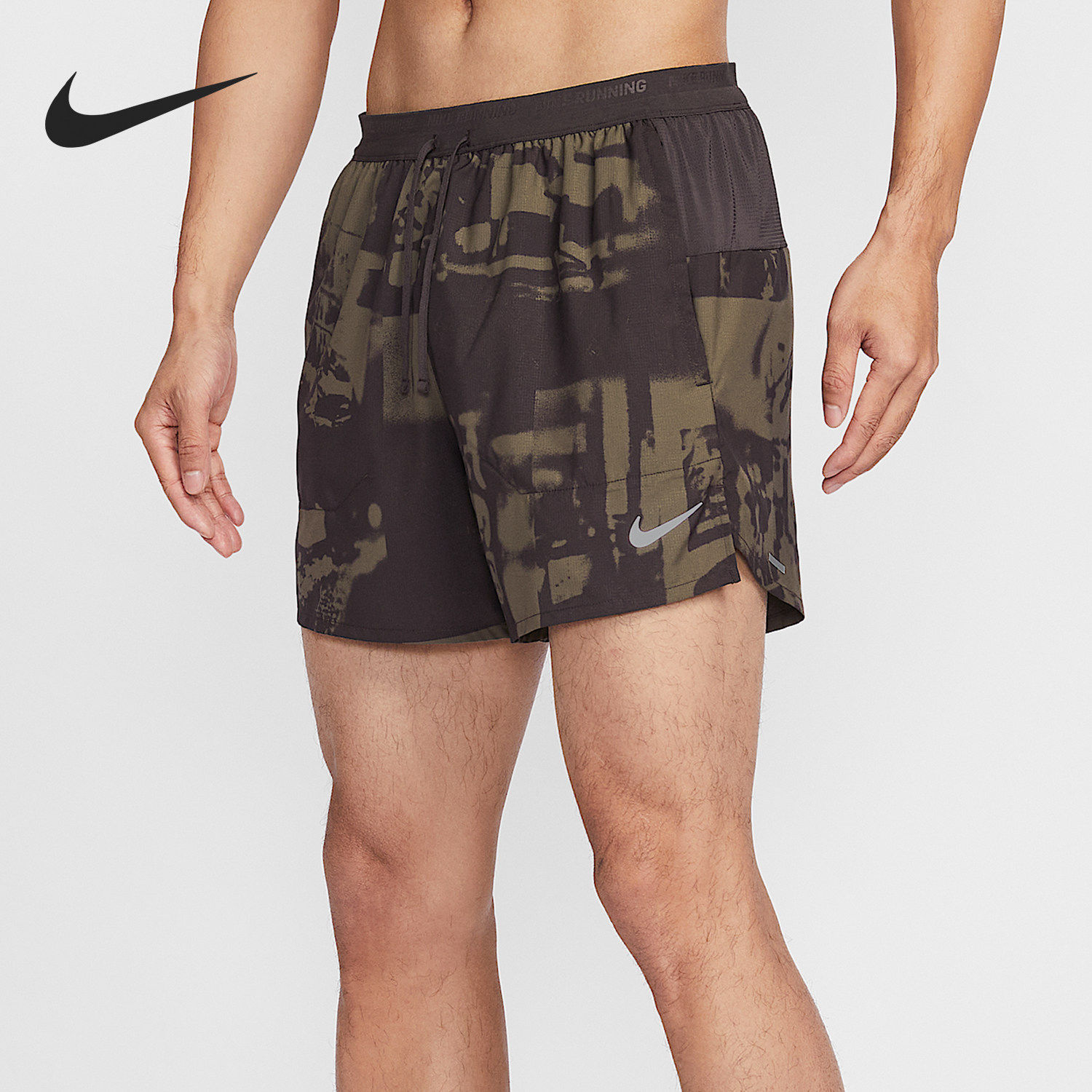 Nike/耐克官方正品Stride Dri-FIT男士松紧复古短裤IQ6058-212