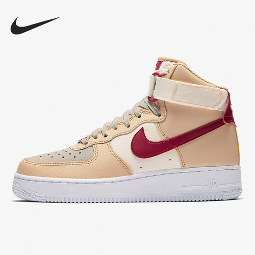 Nike/耐克官方正品Air Force1女子跑步运动高帮板鞋334031-200