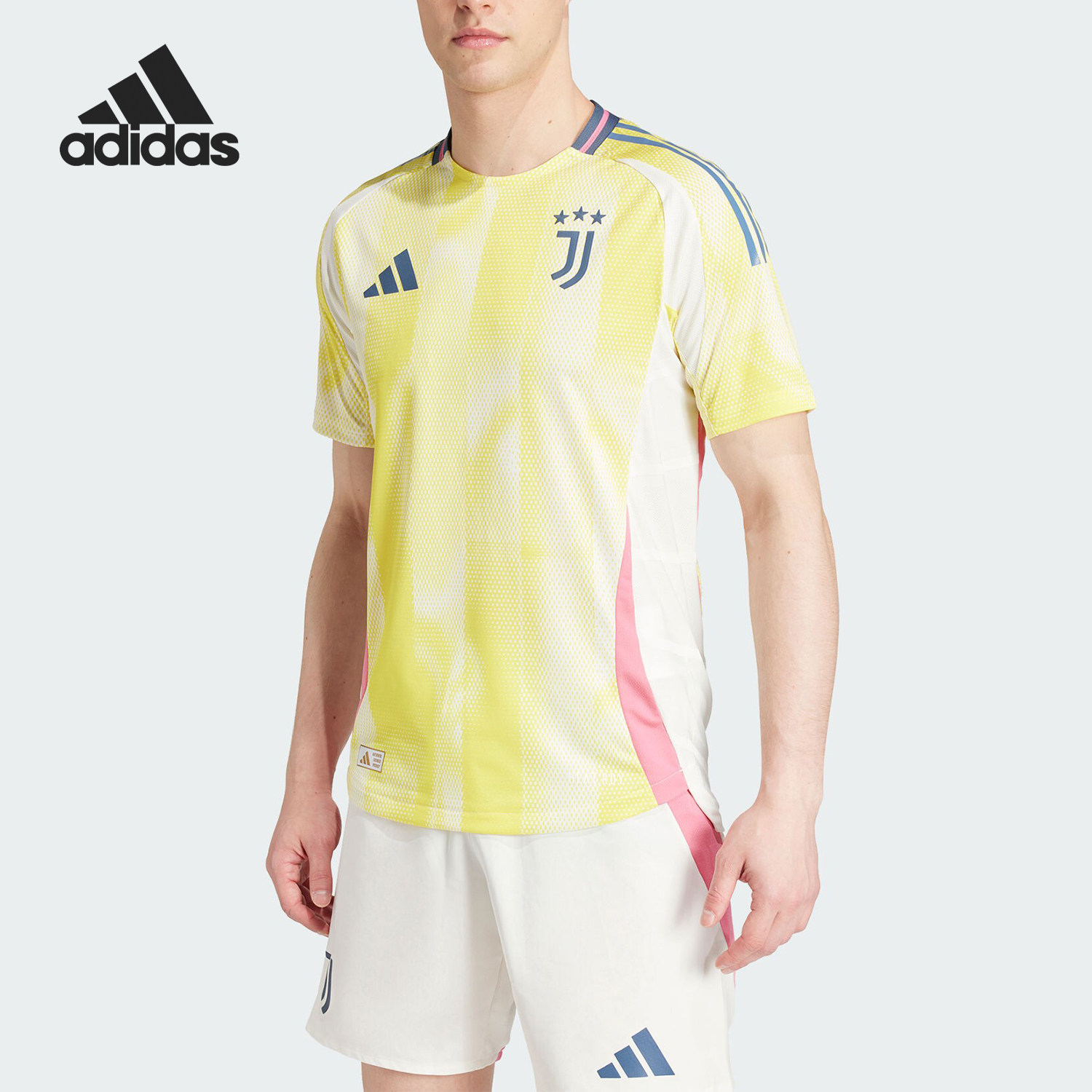 Adidas/阿迪达斯官方正品当季新款男士圆领吸湿排汗短袖T恤JH1362
