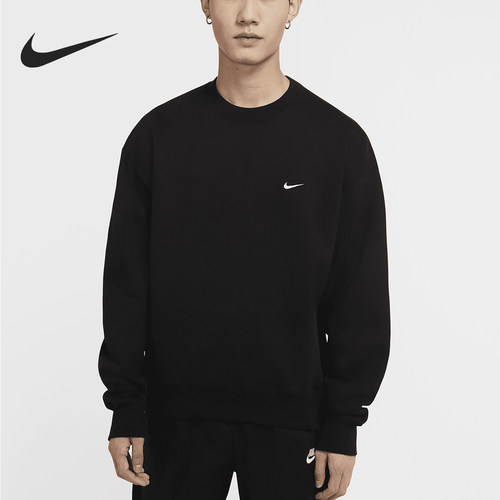 Nike/耐克正品刺绣Logo四色经典休闲男子圆领套头卫衣DA0318-010